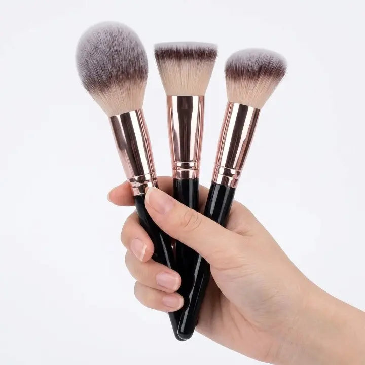 Set Pennelli Make-Up Professionali Ipoallergenici